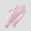 Тонкие солнцезащитные перчатки Ice Silk для женщин и мужчин, защита от ультрафиолета, перчатки для вождения и велоспорта с сенсорными пальцами, нескользящие, дышащие, летние перчатки для активного отдыха
