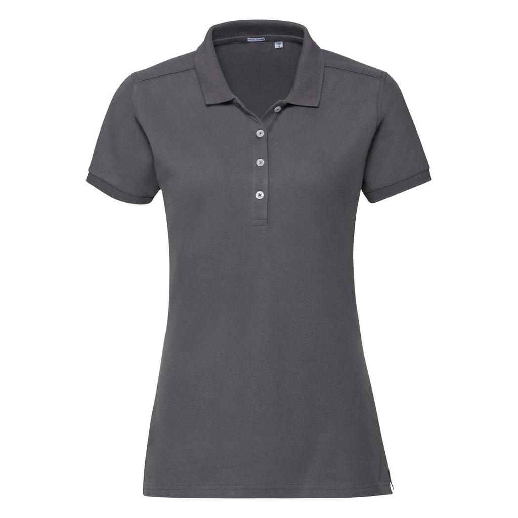 Russell Womens/Ladies Stretch Short Sleeve Polo Shirt