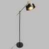 Lampadaire arc "Flower" noir métal Hauteur 155 cm Atmosphera