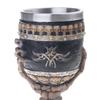 Кружка с черепом Vikingская кружка для питья Скелет Материал: смола Кофейные кружки Чашка для чая Хэллоуин Барная посуда Отличный подарок для друга