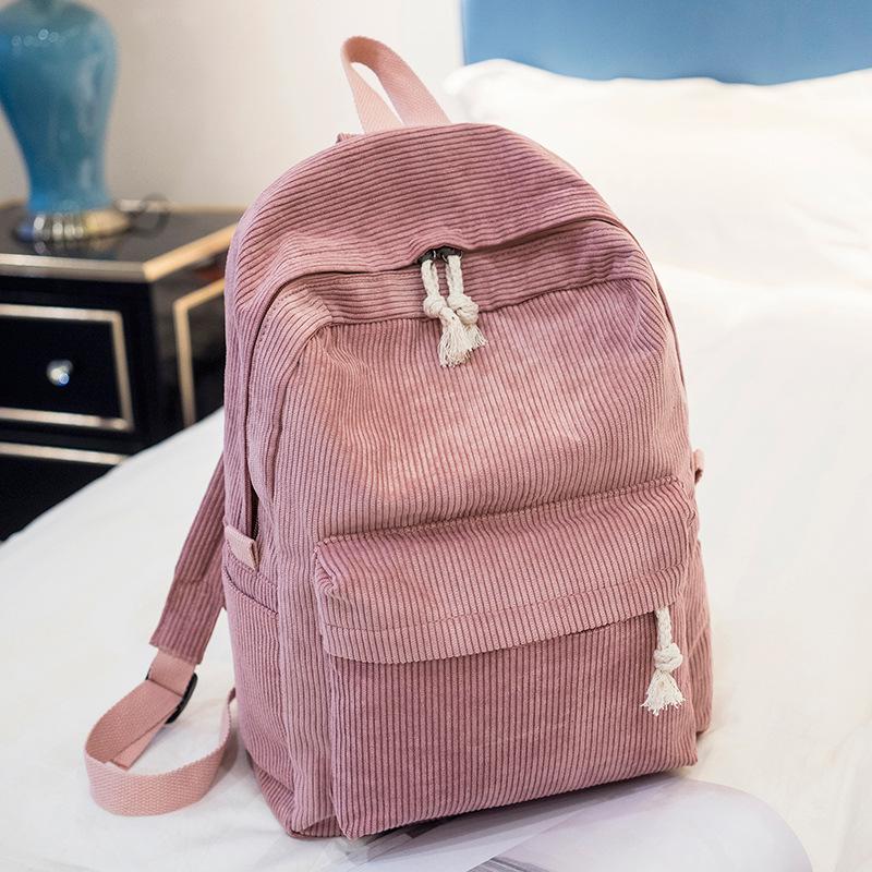 Школьный рюкзак женский Kaibo Harajuku Ulzzang ученица старшей школы индивидуальность бархат стиль колледжа рюкзак женский рюкзак