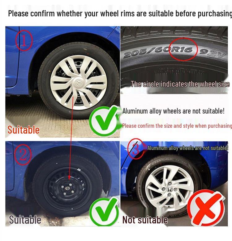 15-Inch Wheel Cover for BYD Seagull Vitality Edition (Low-Spec)