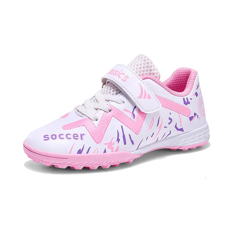 Professional Children Football Shoes Resistant Comfortable Soccer Shoes Wear Sneaker Sports Studded Boy Outdoor Football Boots