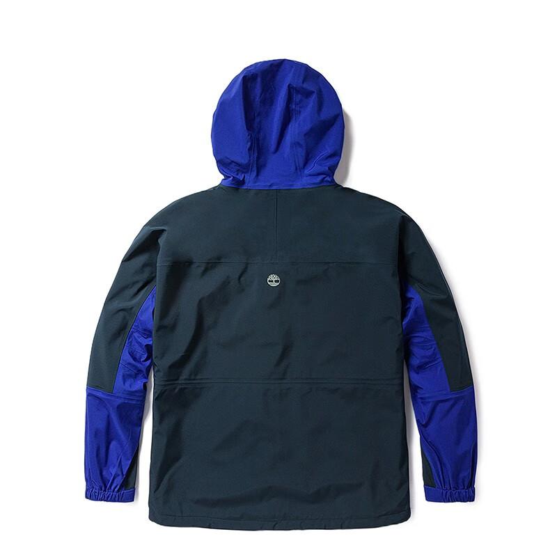 Timberland Melard Color Block свободный крой с капюшоном для походов на открытом воздухе водонепроницаемая куртка унисекс темно-сапфирово-синяя A5Z3Y-433