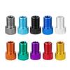 10PCS Bicycle Valve Adapter Dv Sv French To Dunlop Car Valve Car Pump Air Nozzle Tube Tools Bicycle Accessories