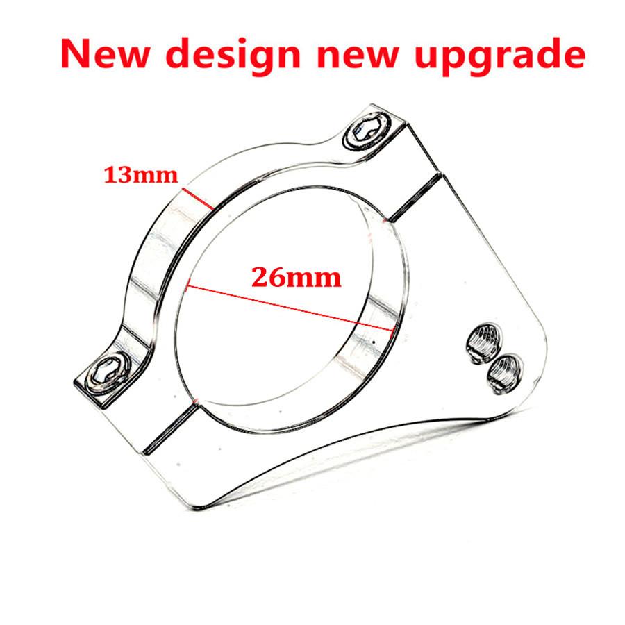 26 мм Мотоциклетный рулевой демпфер Вилка Рама Монтажный зажим Кронштейн из алюминиевого сплава