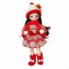 Наряд для BJD кук 30 см, праздничный дизайн, рождественская одежда, очаровательный для девочек, Sd001
