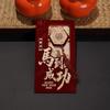 Lucky Pocket Chinese Style Red Envelope Traditional Thickened Lucky Money Bag with Tassels Blessing Red Packets Spring Festival
