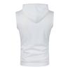 Men Sleeveless Hoodies Fashion Casual Hooded Sweatshirt Men Bodybuilding Tank Top Sporting Shirt Waistcoat Vest Gym
