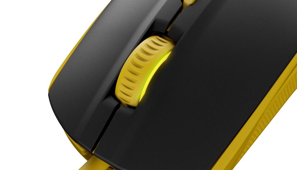 Мышь SteelSeries Rival 100 Proton Yellow 62340 []Игровая