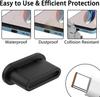 10/1 шт. Заглушка от пыли Type-C Защита порта зарядки USB Силиконовая заглушка от пыли Крышка для телефона Samsung Huawei Xiaomi Заглушка от пыли