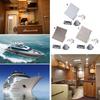 Yacht Interior Accessories Push Knob Locks Cabinet Door Handle Keyless Locks