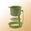Creative Sink Hanging Plastic Strainer Basket Openable Bottom Cover Detachable Kitchen Garbage Filter Quickly Drain