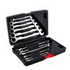 12pcs Fixed Spanners Ratchet Wrench Hand Tool Set Kit 819mm