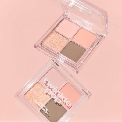 Палитра теней для век Twinkle Pop Layering Mood (02 Персиковый микс)