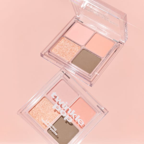 Палитра теней для век Twinkle Pop Layering Mood (02 Персиковый микс)
