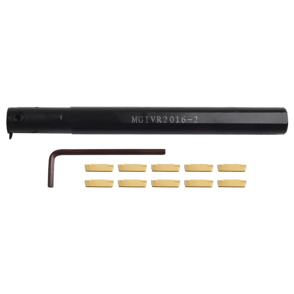 MGIVR2016-2 Turning Tool Holder Lathe MGMN200 Inserts Wrench Replacement
