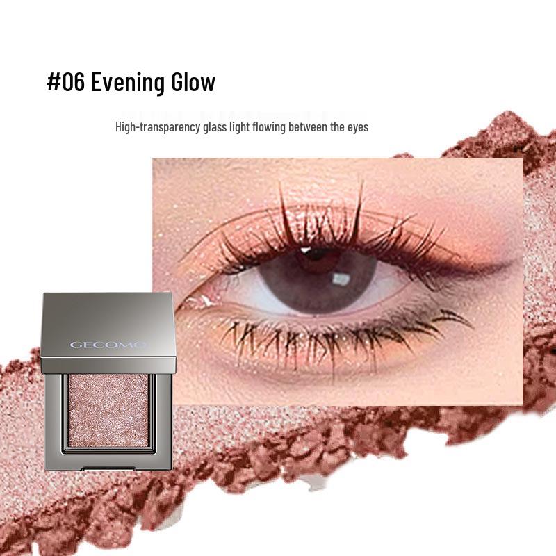 Палетка теней для век Manwan Select Dreamland Single Shimmering - Стойкие, Осветляющие, Мелкий глиттер, Не осыпаются.