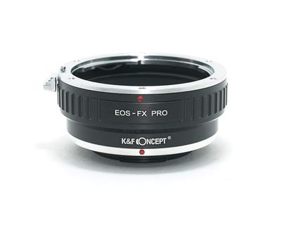 Адаптер Canon EOS EF Объектив к Fuji X FX Байонет PRO с Салфеткой для Объектива K&F (EF-S) ef-fx-pro (KFFXPRO)