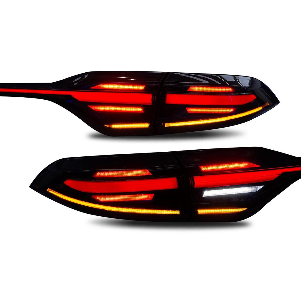 RGB Задний фонарь в сборе HCMOTIONZ для Toyota Corolla 2019-2024 с дизайном Porsche