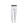 Logo Print Color Block Compression Pants Men Bottoms White GL9874