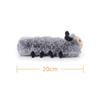 Apricot Lamb Happy Caterpillar Plush Toy for Kids, Soft and Cute Fluffy Happy Caterpillar for Girls and Boys, 20cm