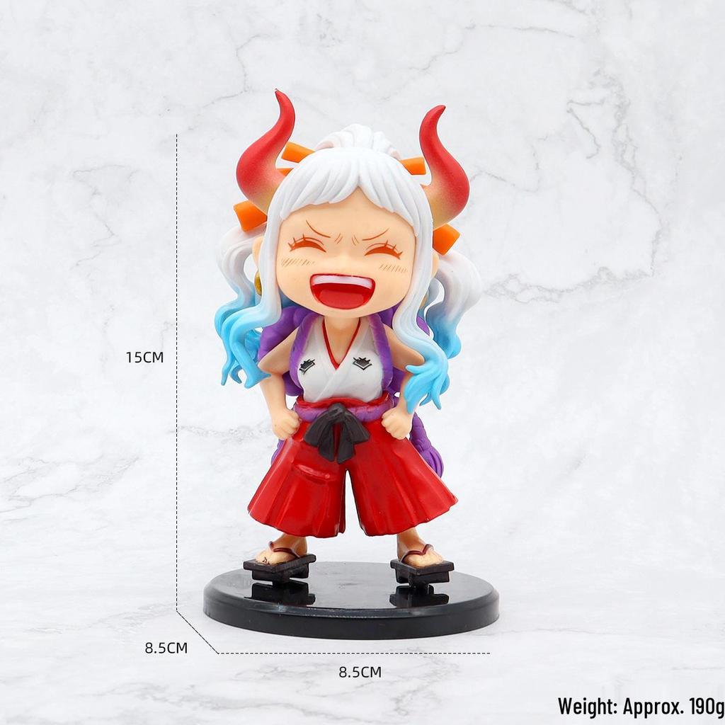 Фигурки Луффи, Зоро, Санджи из One Piece, Q-версия, сидячая поза - Модный игровой кукла, модель, игрушка, украшение