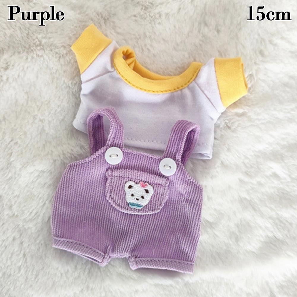 Wears Overalls T-shirt Clothes 20cm Doll Clothes 15cm/20cm Doll Trousers Fashion Cotton Pants