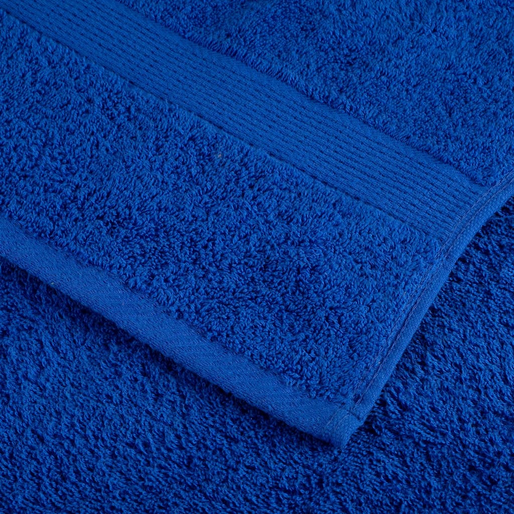 Vidaxl Ręczniczki Premium Solund, 4 Szt., Niebieskie, 30X50 Cm