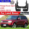 Front&Rear Oe Styled Mud Flap Flaps Fit For Range Rover Sport L320 2005-2013 Splash Guards Fender Car Accessories 2012 2010 2011