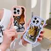 Ae99 Tigers Lion Love Design Art Protective Phone Cases for Samsung S24 Plus S23 Ultra A14 A55 A06 Honor X9b Motorola OnePlus Big Wave TPU Back Cover
