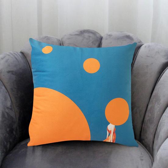 Чехол на подушку, полезный стильный чехол для подушки из полиэстера, чехол для подушки, домашний отель, общежитие, декор офисного стула, наволочка