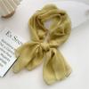 Women Ladies Square Chiffon Neck Head Scarf Scarves Wrap Soft Stole Shawl *