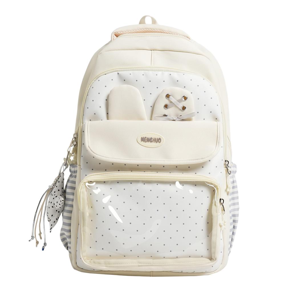 Schoolbag Japanese high-value pain bag schoolbag for primary school students, versatile and cute girl backpack, large-capacity backpack for women