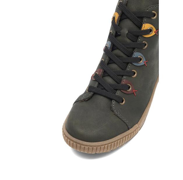 Ботильоны Rieker N0711-54 зелёные