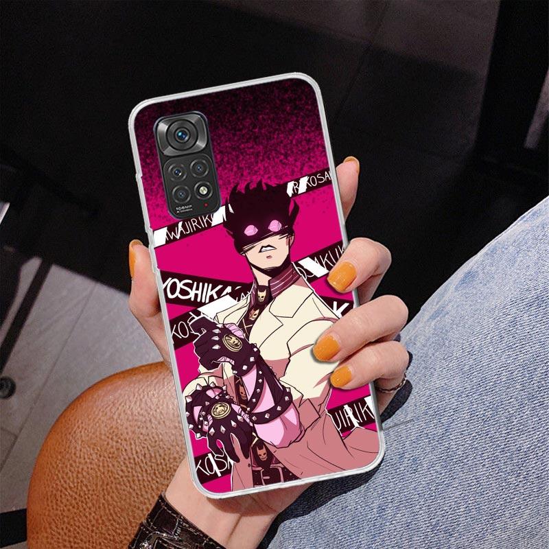 Чехол для телефона JoJo's Bizarre Adventure для Xiaomi Redmi Note 15 14 13 12S 12 11 Pro Plus 14S 11S 11E 10 10S 11T 5G Персонализированный чехол