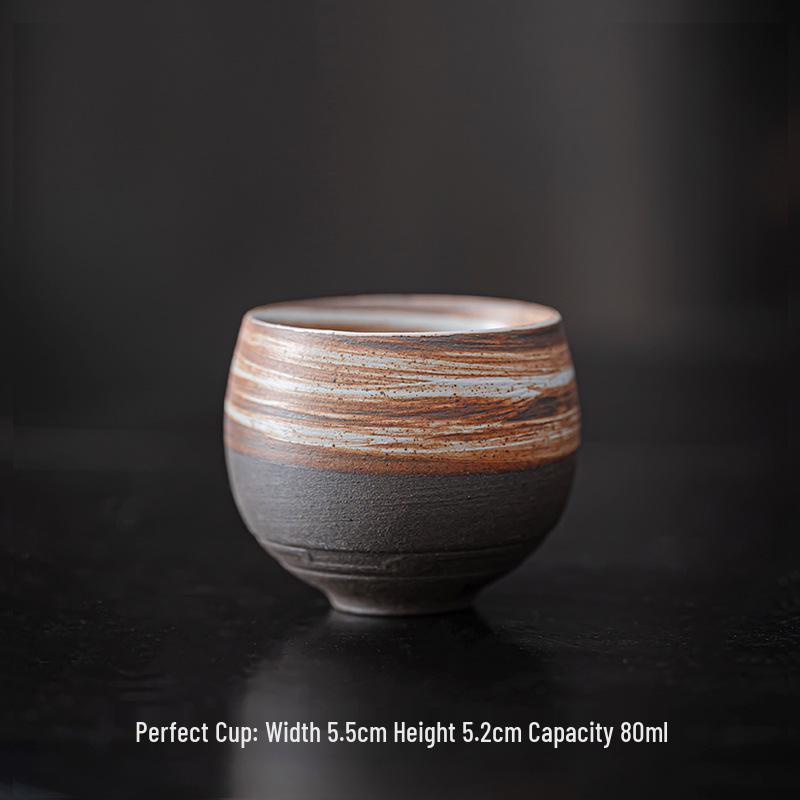 Японская керамическая чайная чашка: Дегустационная чаша Shadow White