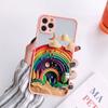 Чехол для телефона с пейзажем Для iPhone 16 15 14 11 12 13 Pro Max Креативные горы и реки Для iPhone XS X XR 7 8 Plus Задняя крышка