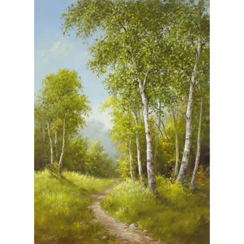 DIY Дерево 5D алмазная живопись полная круглая дрель живописная Алмазная вышивка крестиком наборы мозаики из смолы настенное искусство домашний декор