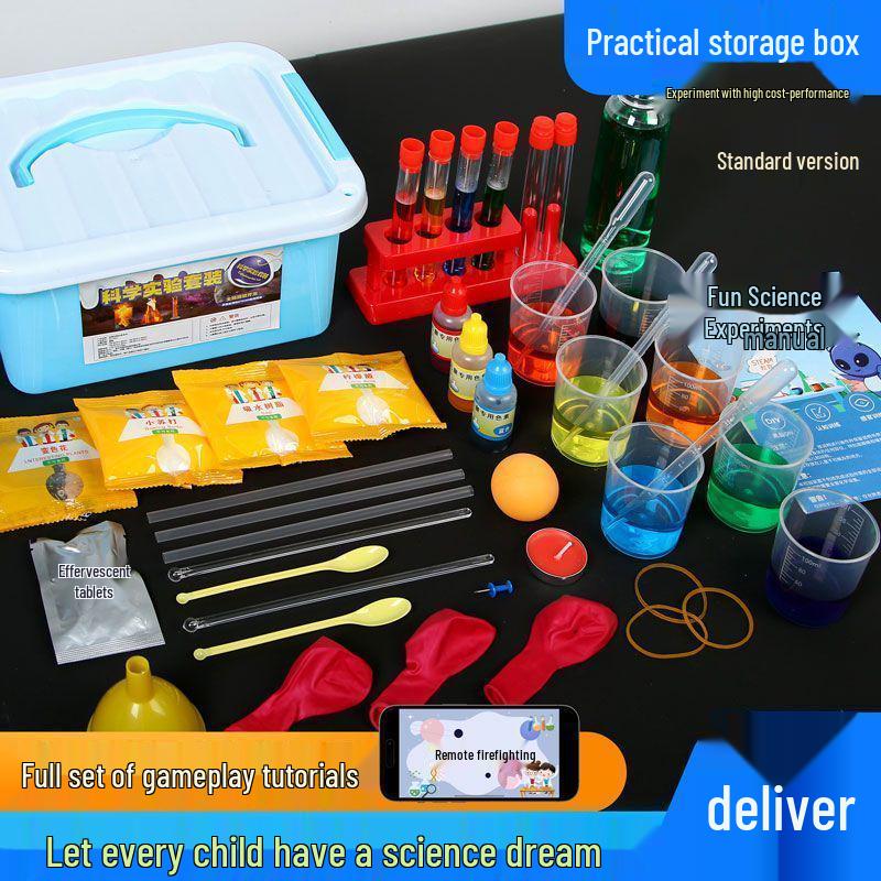 Набор для научных экспериментов STEM: Развивающие игрушки ручной работы для детей и студентов