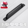 Aluminium Alloy Door Handle Self-Adhesive Door Handlebar Fashion Door Knob  Cupboard