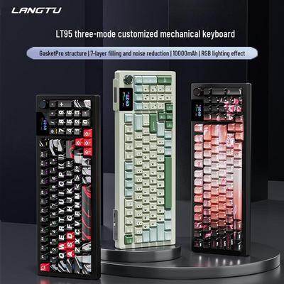 Langtu LT95 Многорежимная беспроводная механическая игровая клавиатура