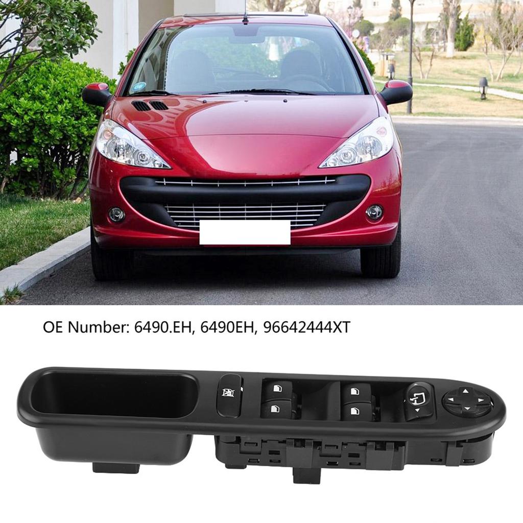 Передний левый главный выключатель электростеклоподъемника для Peugeot 207 6490.EH