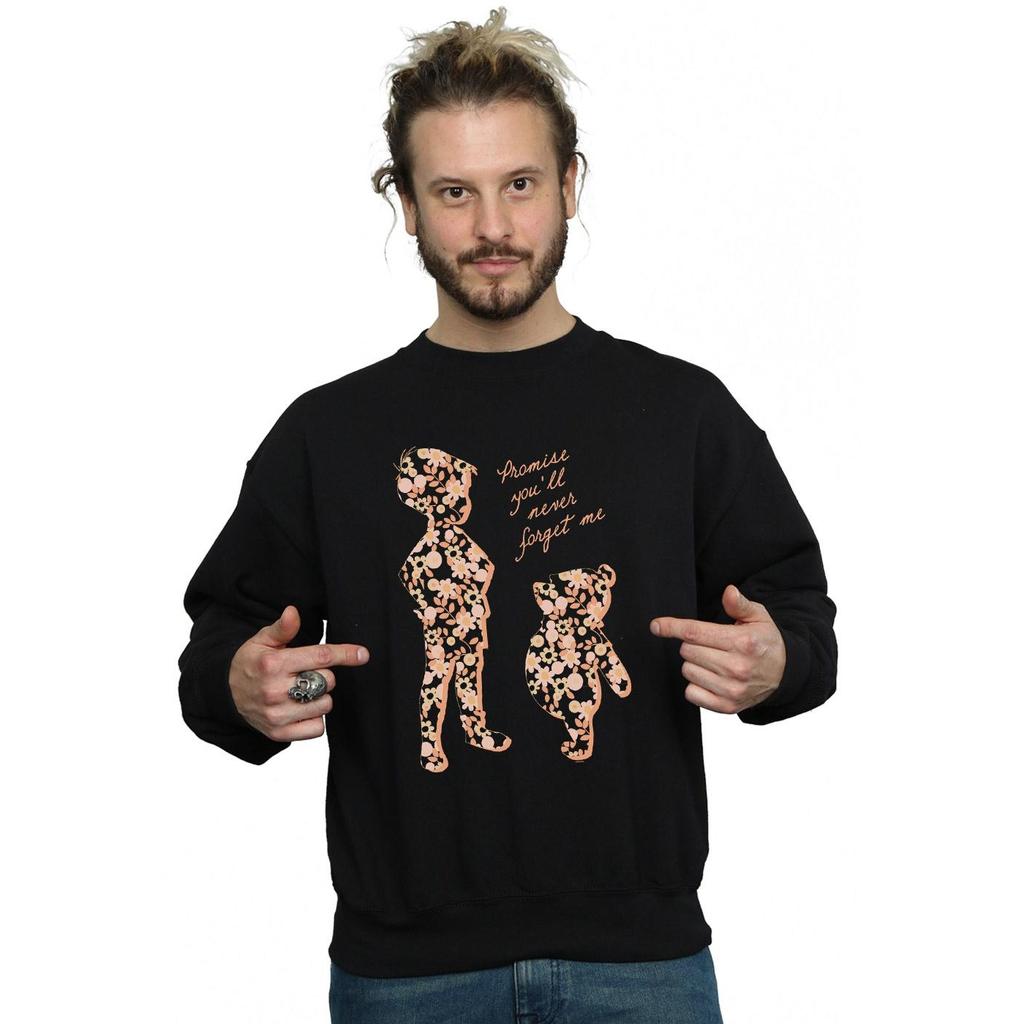 Disney Mens Winnie The Pooh Promise You´ll Never Forget Sweatshirt