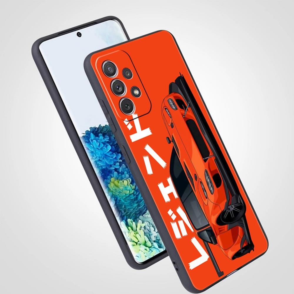 Чехол для телефона JDM Tokyo Drift Sports Car для Samsung A13 A51 A71 A41 A31 A21S A11 A01 A03S A12 A32 A52 A22 A23 A33 A53 A73 5G