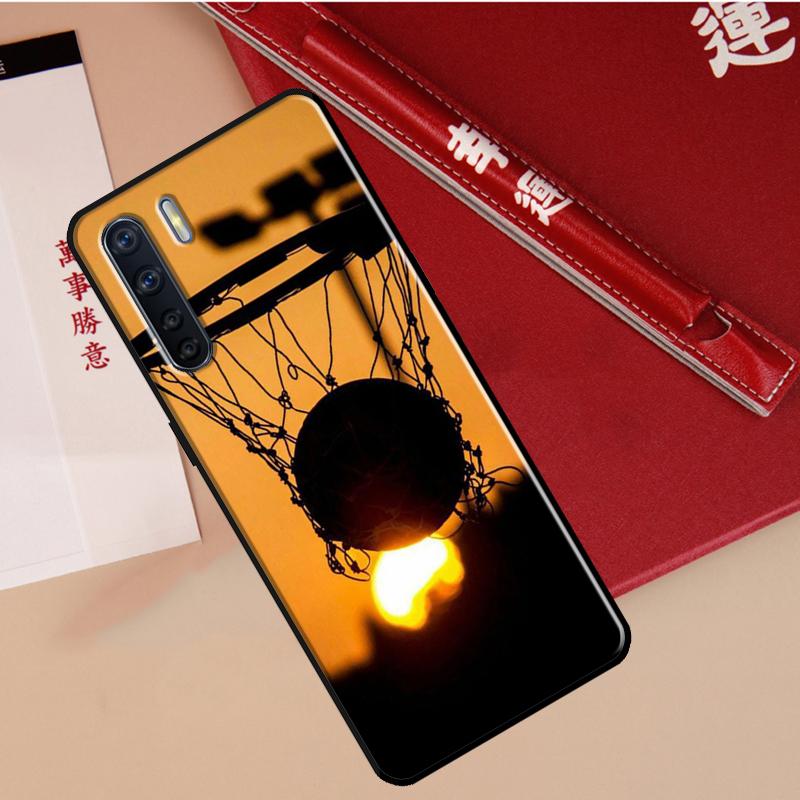 Чехол для баскетбола для Oppo A60 A98 A58 A78 A18 A38 A80 A40 A77 A57 A17 A74 A54 A94 A96 A76 A16 A15 A5 Pro