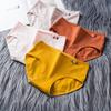 Women Cotton Panties Female Underwear Solid Color Underpants Sexy Lingerie Knickers for Woman Briefs Intimates