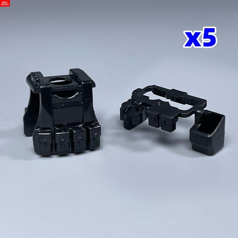 Кирпичи MOC Фигурка 4 см Тело Одежда Пояс 27145 SWAT Образовательные Строительные Блоки Куклы DIY Игрушки Для Детей Рождественские Подарки