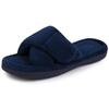 Fashion Crestar Winter Flat Slippers For Women Indoor Open Toe Arch Support House Slides With Adjustable Lady Fuzzy Soft Bedroom Sandals