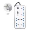 International Universal Socket Strip USB Multi-purpose Power Strip Multi-socket Panel Switch Strip